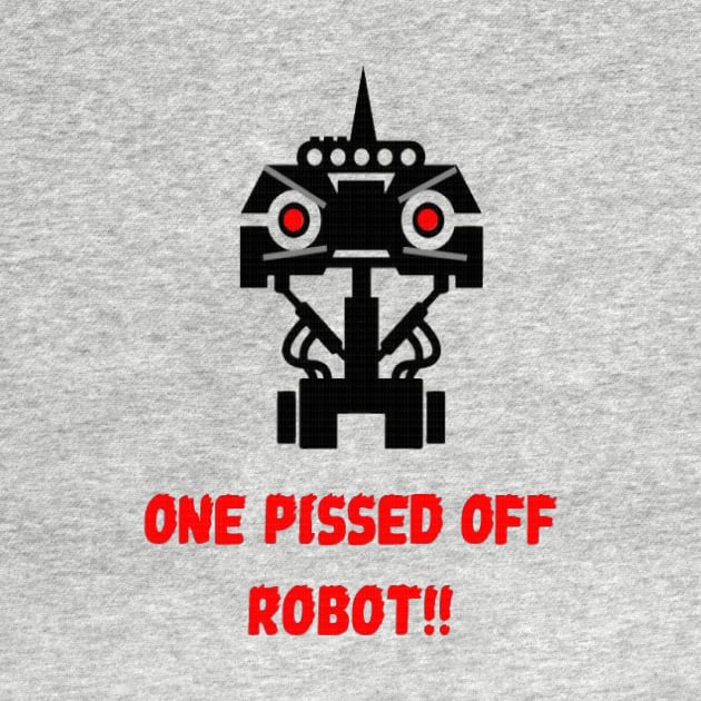 One pissed off robot by Fire Valley Designs